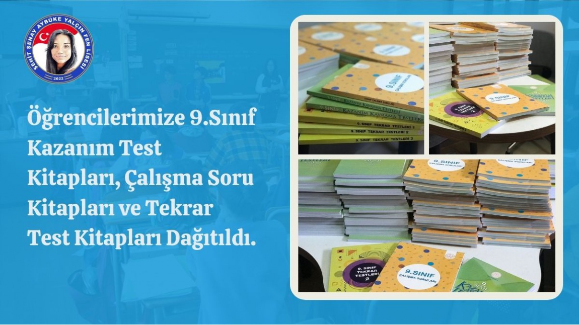Öğrencilerimize Milli Eğitim Bakanlığı Tarafından Kaynak Kitaplar Dağıtıldı.